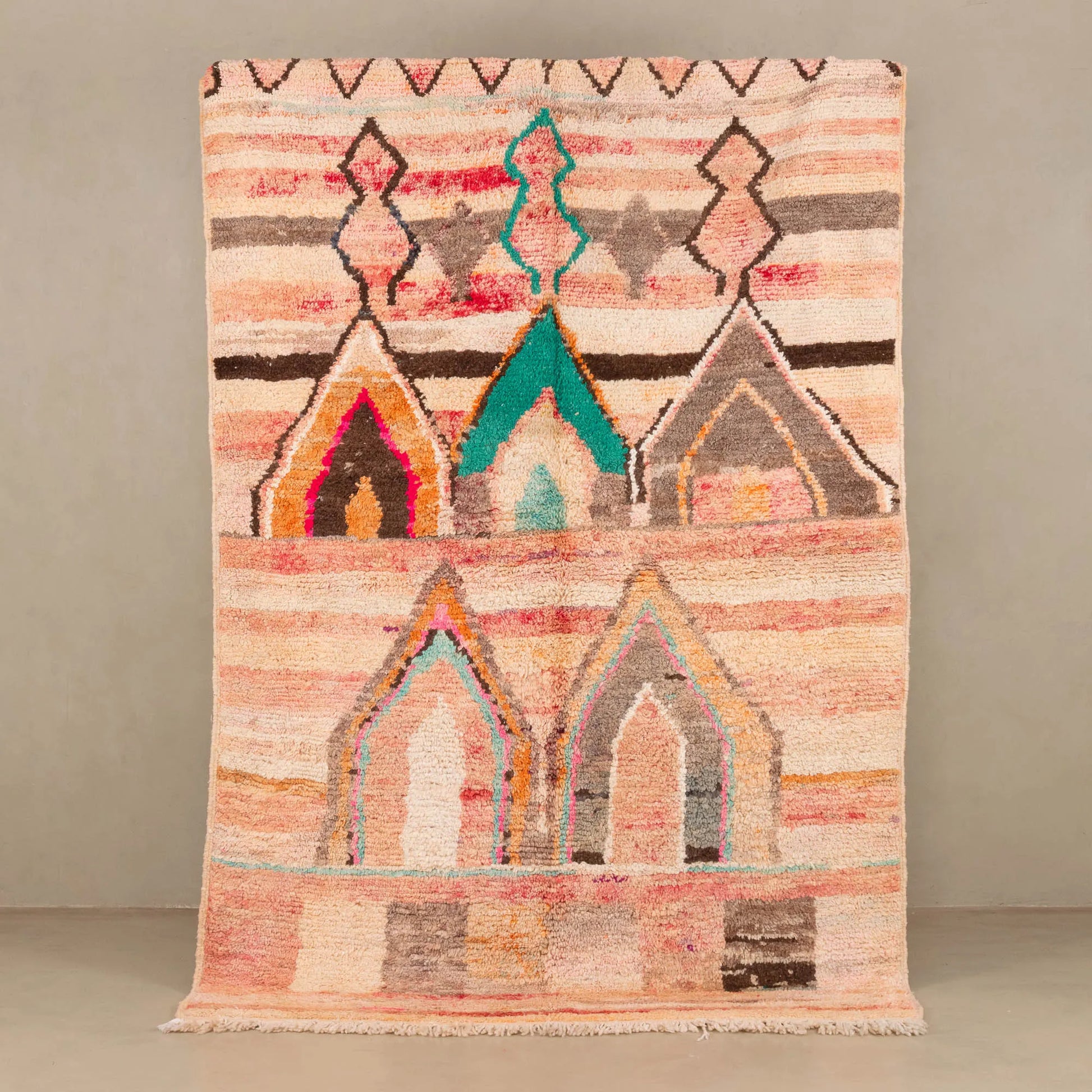 Gourrama - vintage boujad rug - TrendAura
