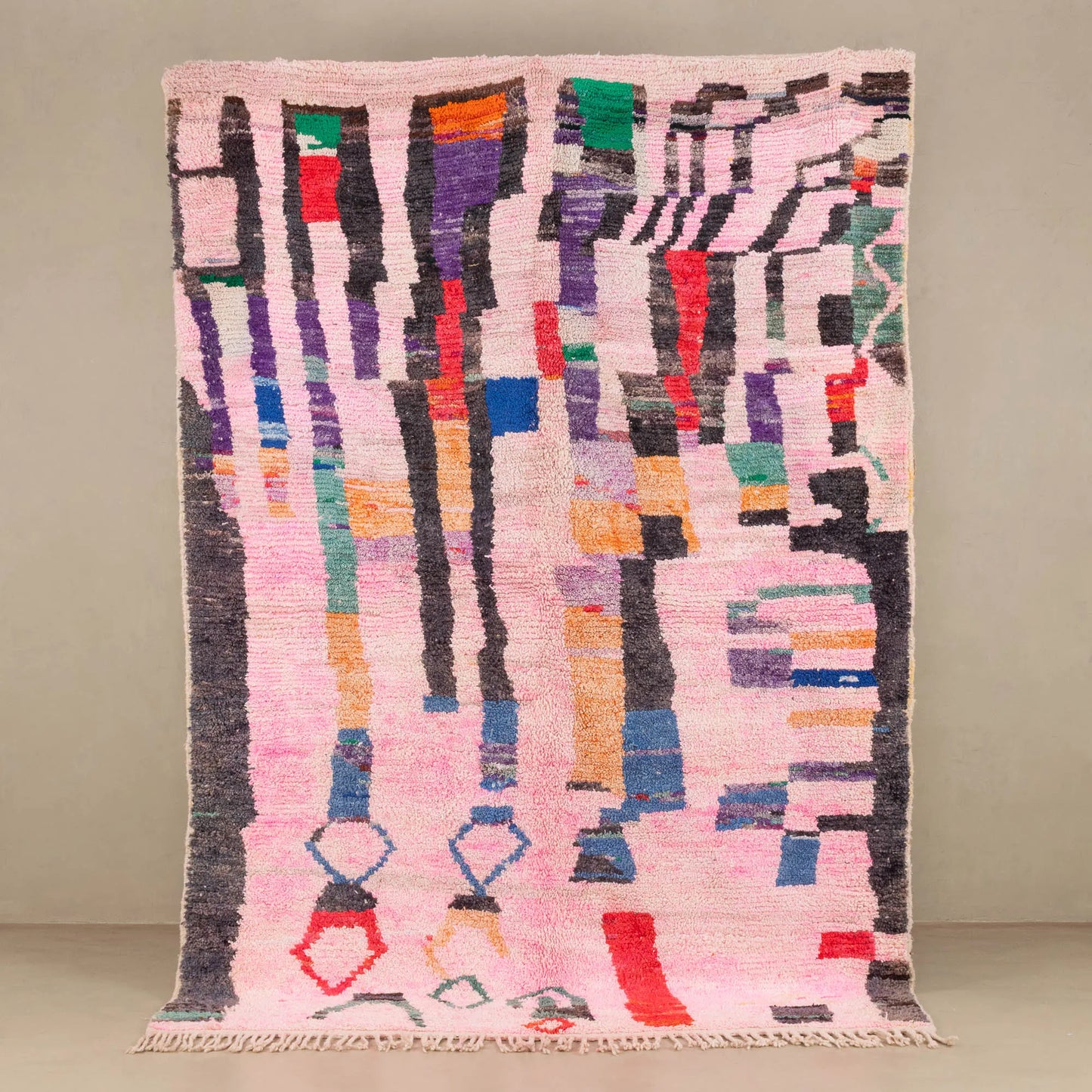 Kazem - vintage boujad rug - TrendAura