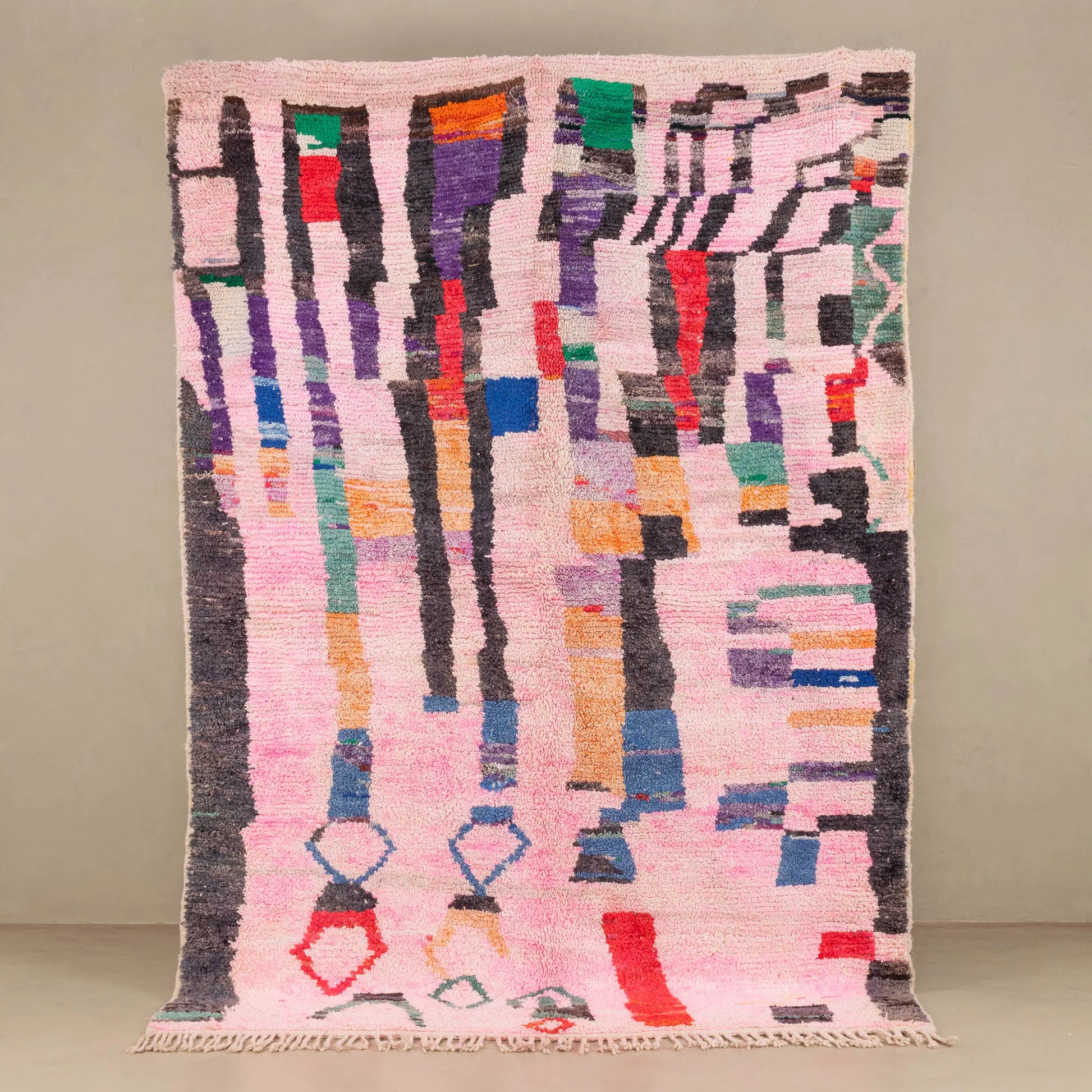 Kazem - vintage boujad rug - TrendAura