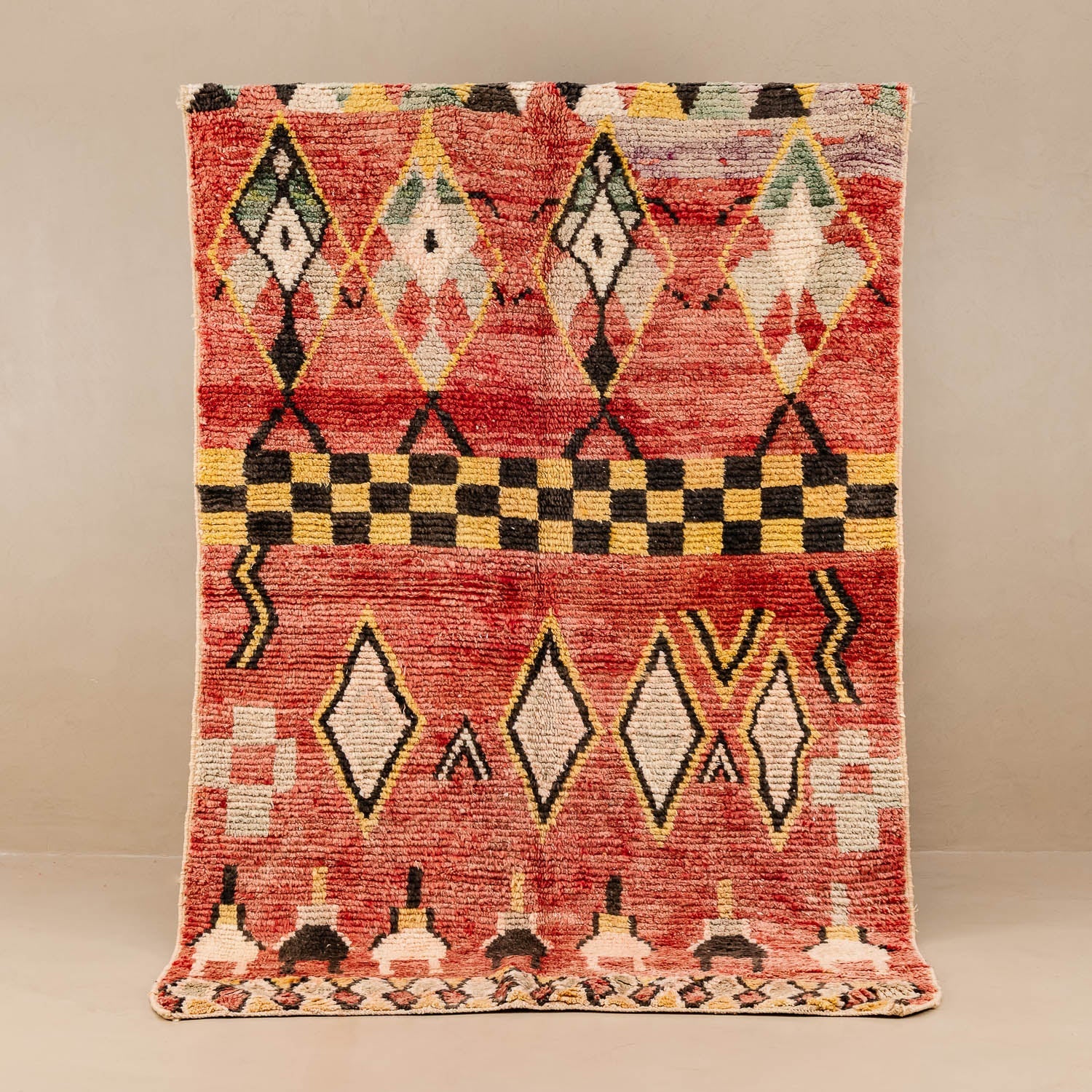 Shadia - vintage boujad rug - TrendAura