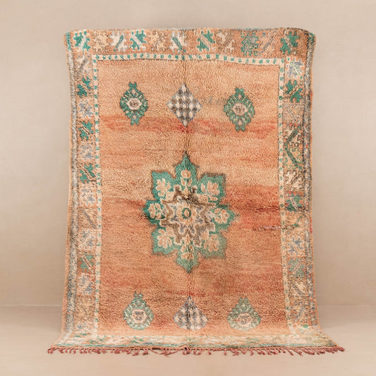 Jinane - vintage boujad rug - TrendAura