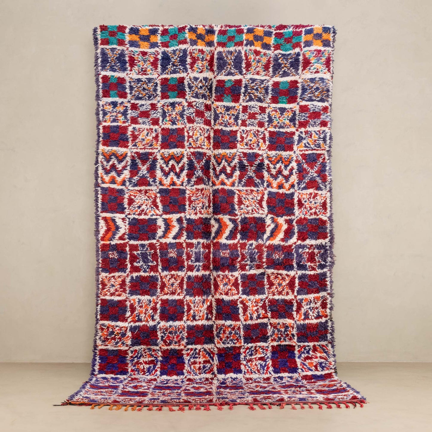 Oussaid - vintage boujad rug - TrendAura