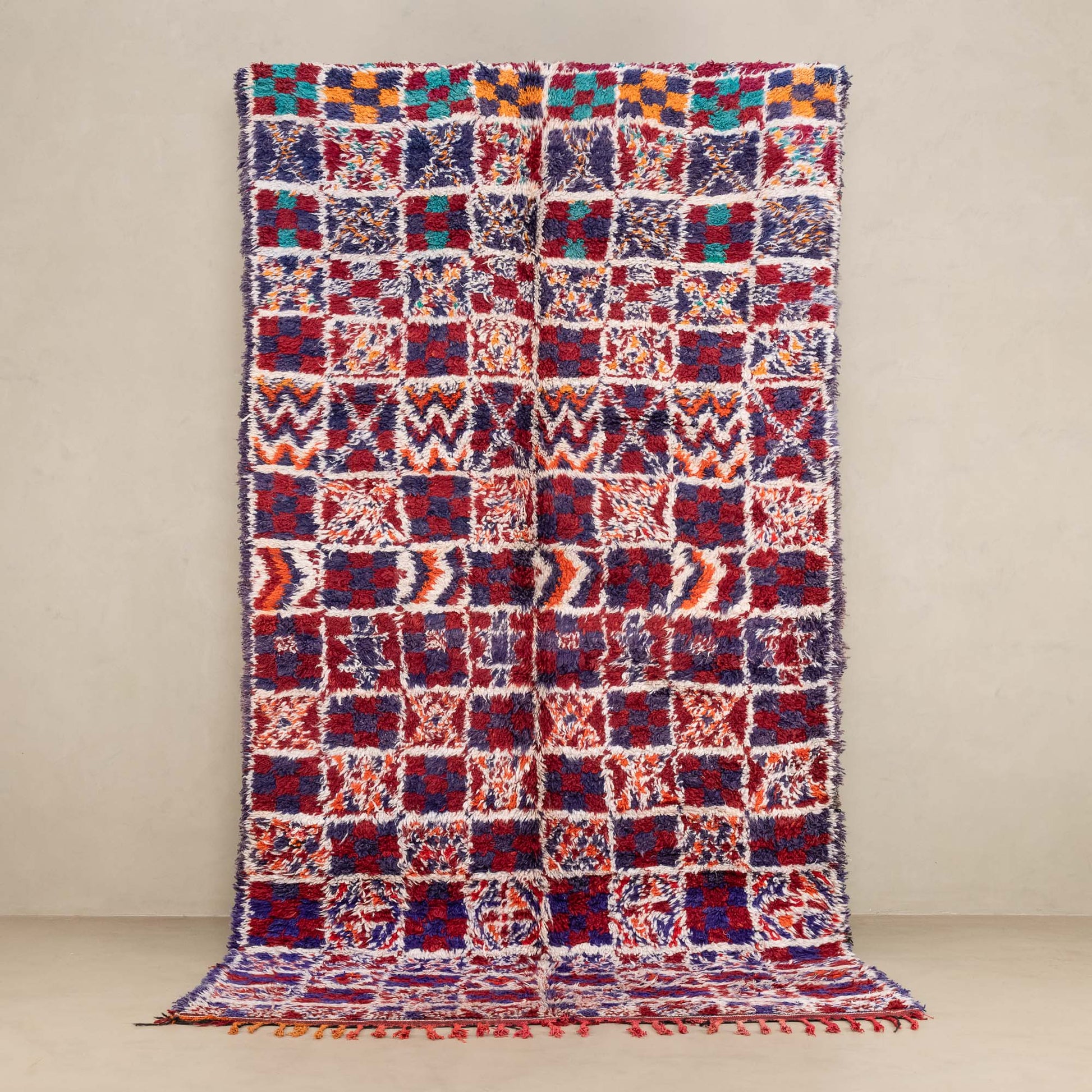 Oussaid - vintage boujad rug - TrendAura