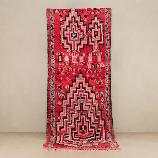 Batoul - vintage boujad rug - TrendAura