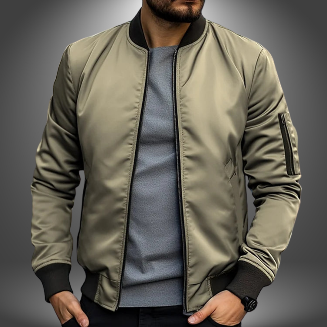 Oliver Lightweight Bomber Jacket for Men Breathable Comfort Perfect for Fall and Spring