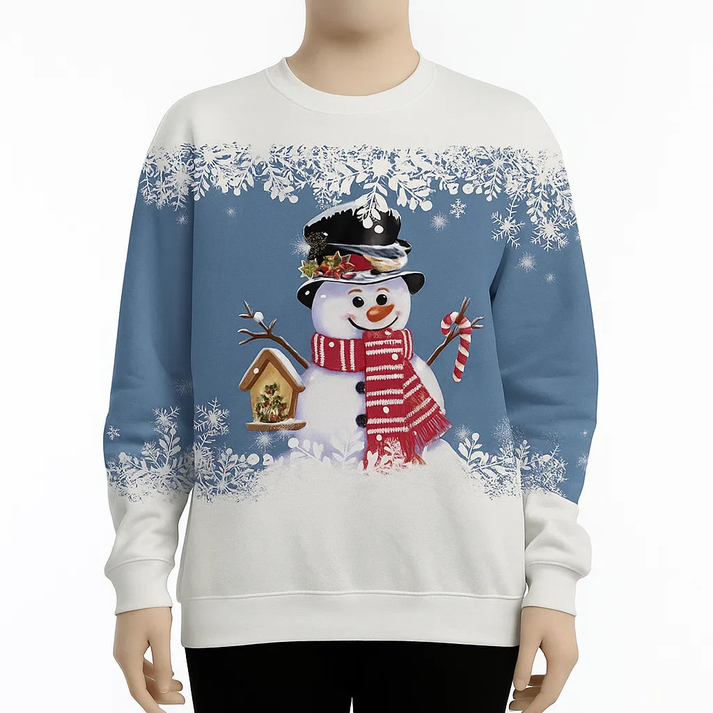 Women’s Snowman Christmas Sweater | Festive Knitwear