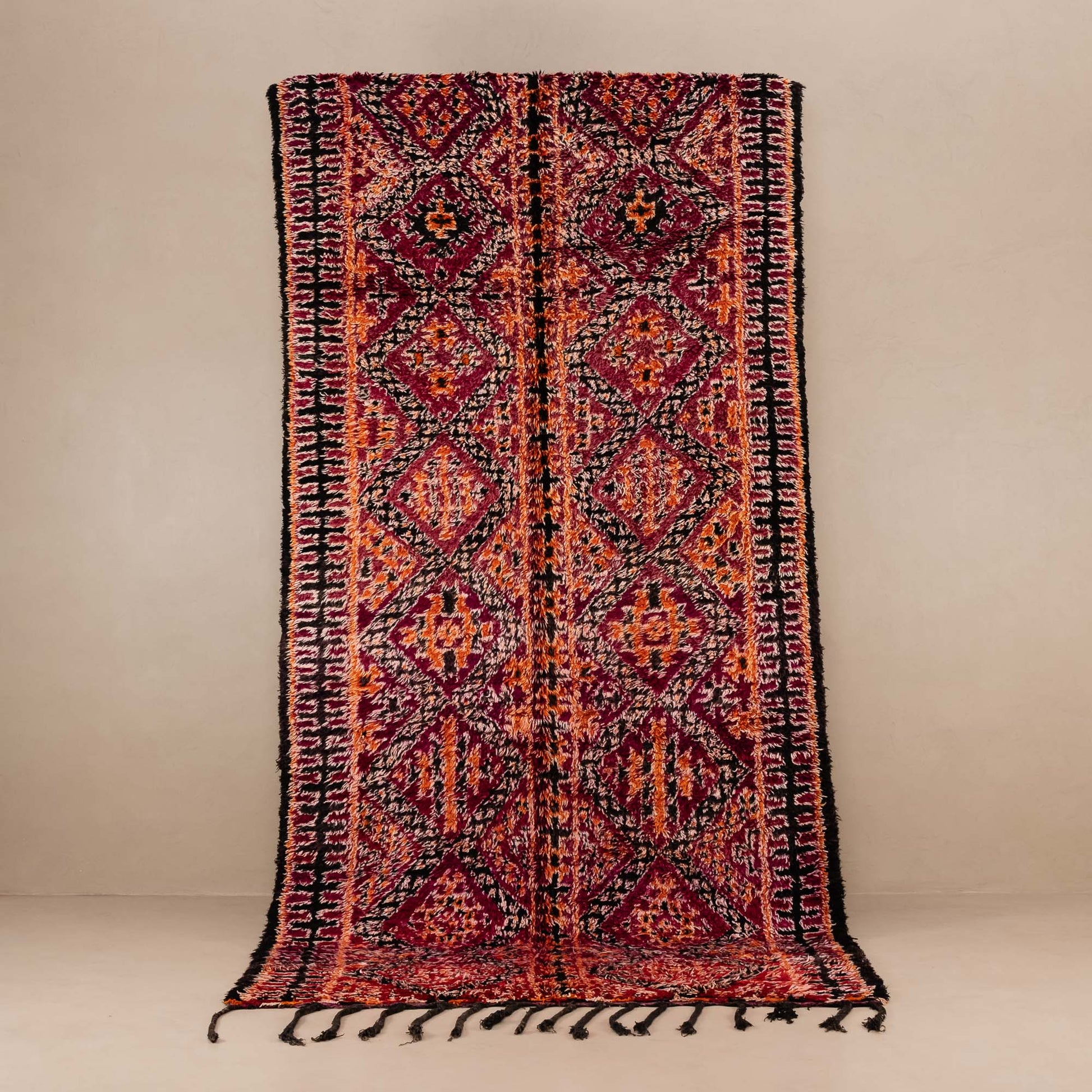 Rayhana - vintage beni mguild rug - TrendAura