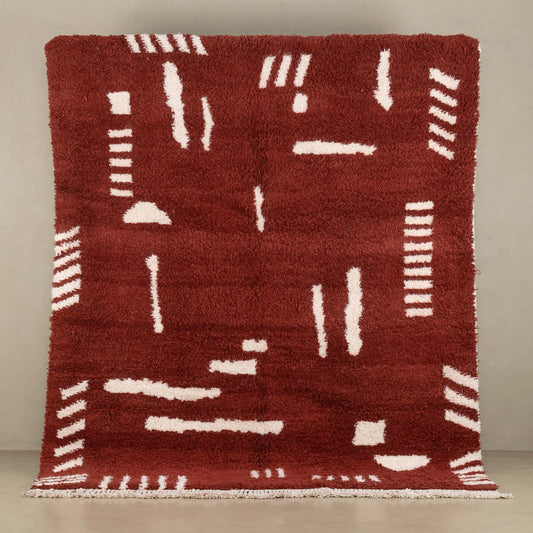 Aanbar - Beni ourain rug - TrendAura