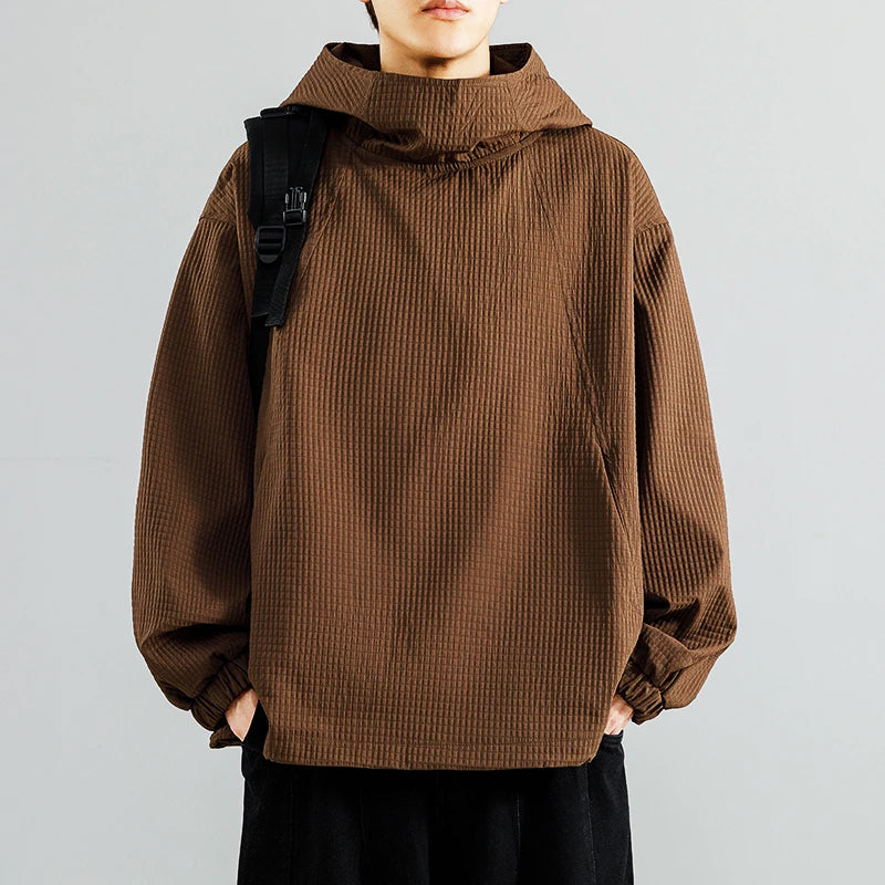 Draxen Men's Hoodie With Baggy Silhouette And Relaxed Fit For Streetwear And Oversized Style By TrendAura