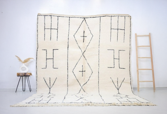 Bayanta Beni Ourain Rug 8'2"x9'5" - TrendAura