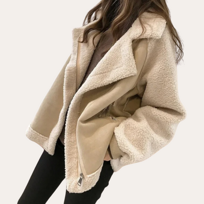 Tanha | Trendy Suede Jacket for Women