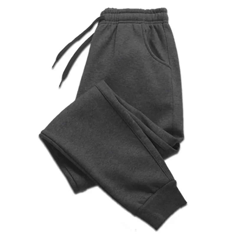 Comfortable fleece jogging pants for men
