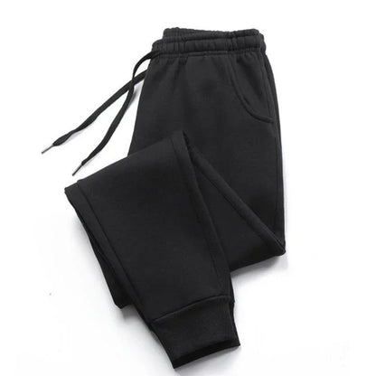 Comfortable fleece jogging pants for men