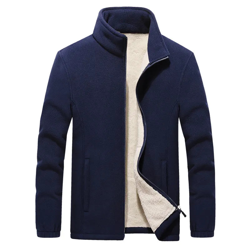 Comfortable fleece jacket men