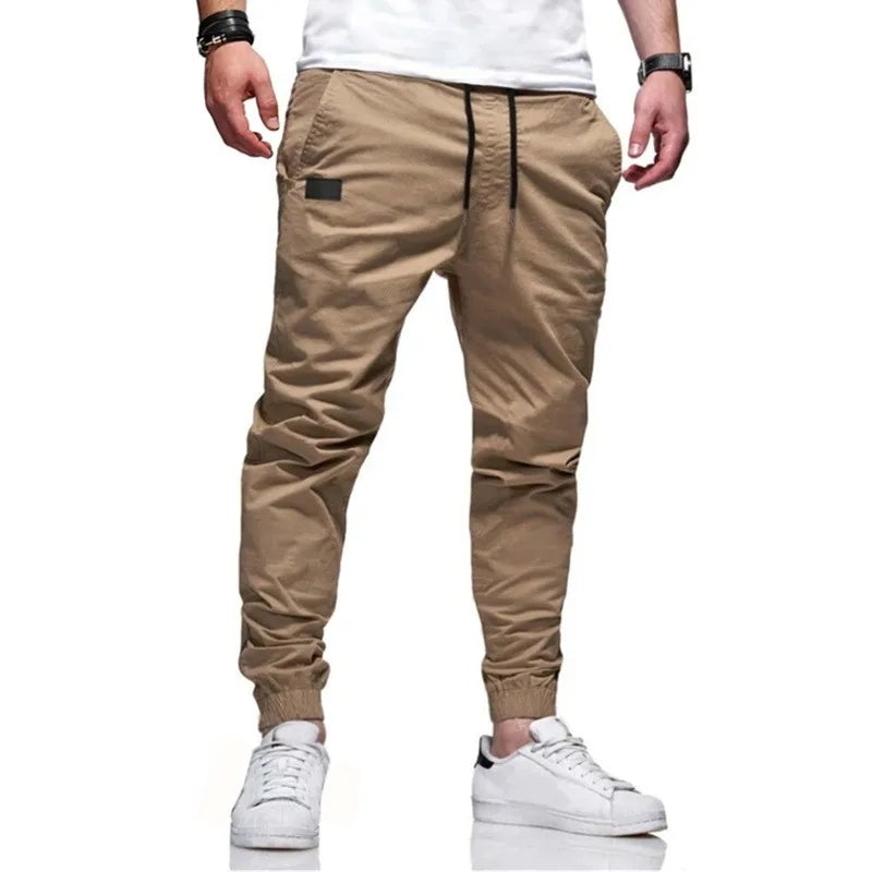 Comfortable men's sports pants with 4 pockets