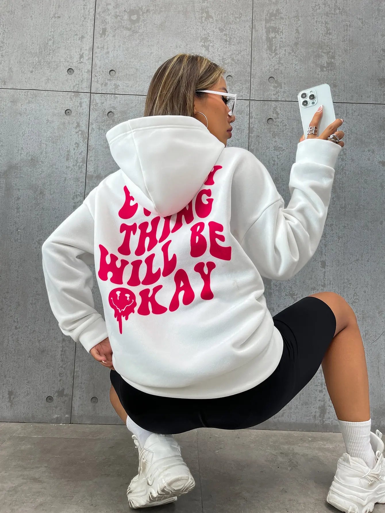 Everything Will Be Okay Hoodie for Women
