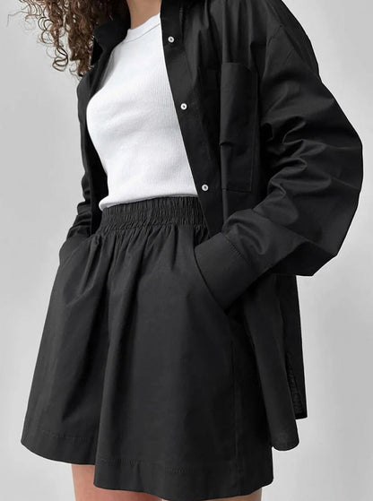 Comfortable Women's Two-Piece Long Sleeve Suit