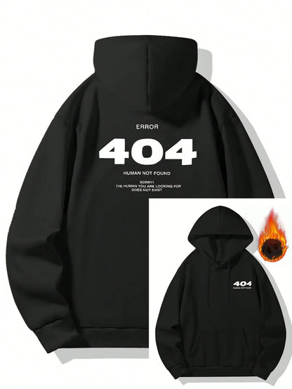 Comfortable men's hoodie with hood