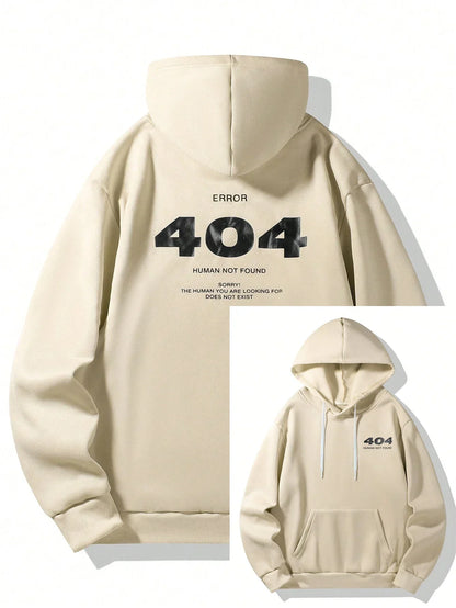Comfortable men's hoodie with hood