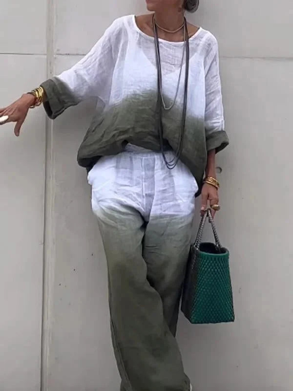 Comfortable Women's Summer Set made of breathable material