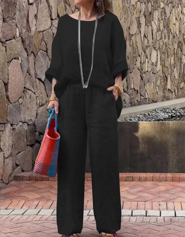 Comfortable Women's Summer Set made of breathable material