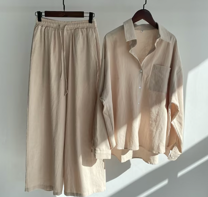 Genever | Women's Loungewear Set made of Linen