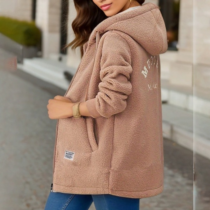 Eloura-Moda | Warm Women’s Fleece Winter Jacket