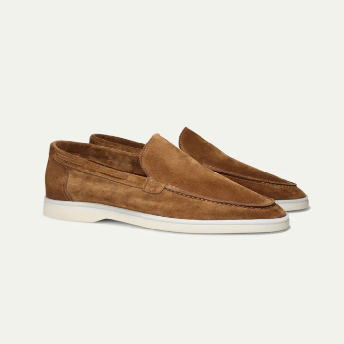 Milan Handmade Suede Loafers For Men Premium Comfort And Timeless Style For Business And Casual Wear