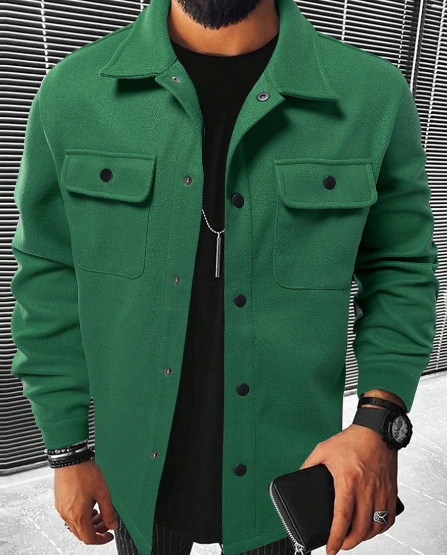 Josiah Men's Lightweight Spring Jacket With Soft Fabric And Relaxed Fit For All Seasons