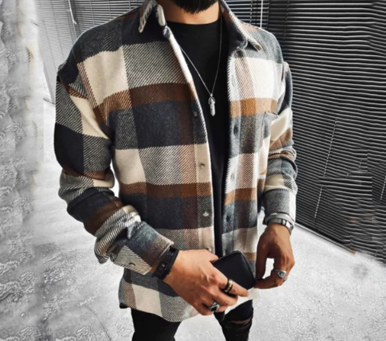LUKAN Shirt For Men Incredibly Comfortable And Warm Premium Quality Knit For Everyday Wear
