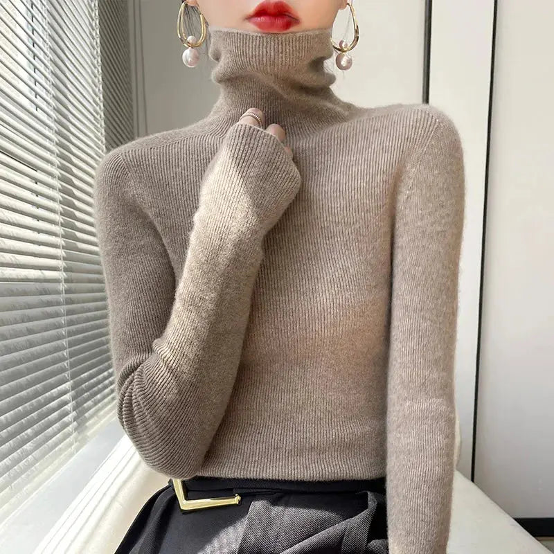 Modern Turtleneck Sweater for Women – Cozy & Effortlessly Stylish