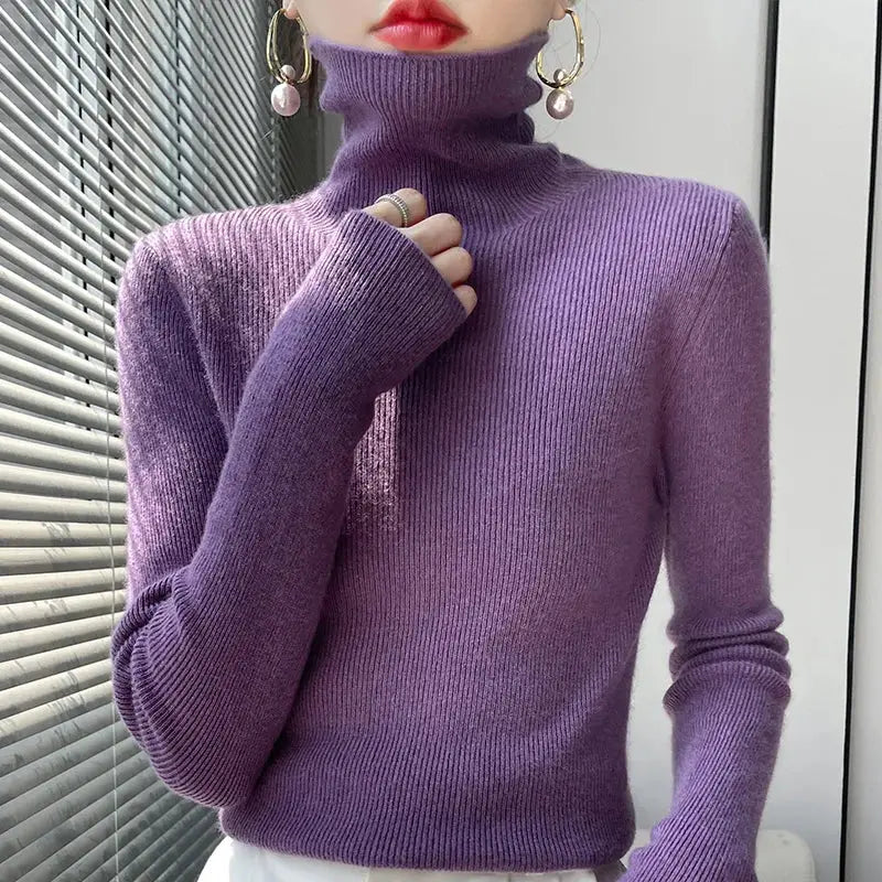 Modern Turtleneck Sweater for Women – Cozy & Effortlessly Stylish