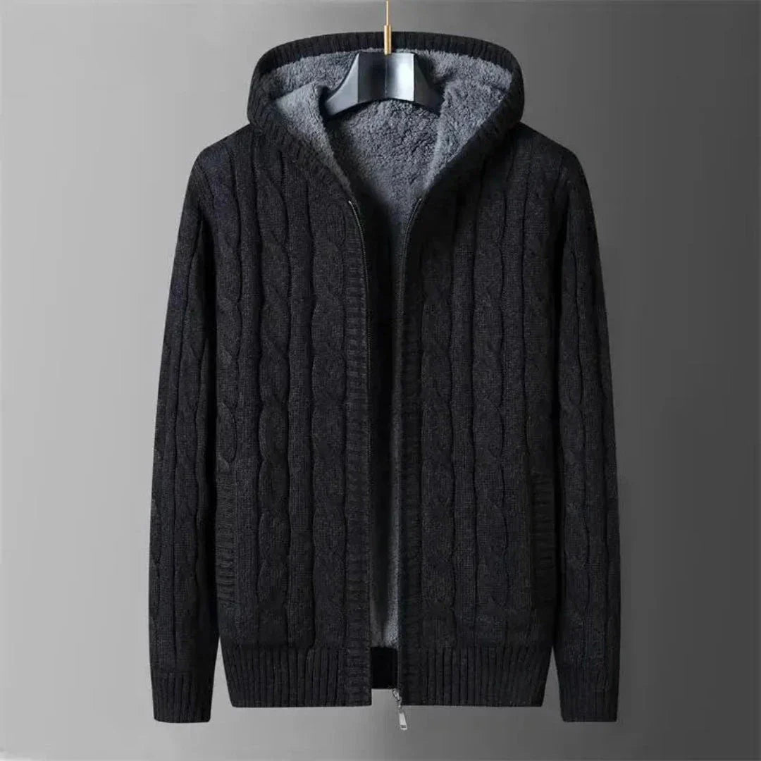 Blaine Reversible Hoodie Cardigan For Women Warm Fleece Interior Durable Zipper Comfort