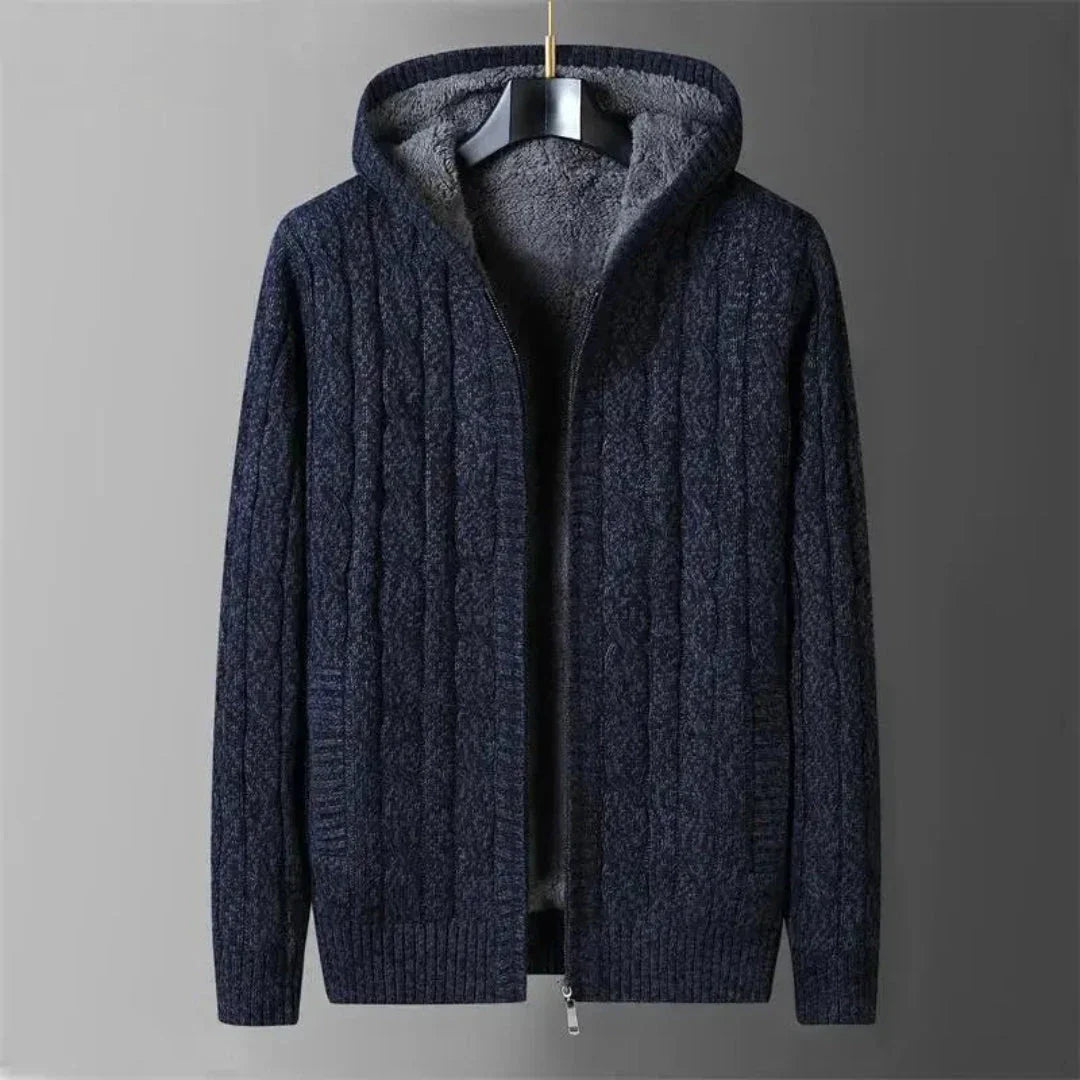 Blaine Reversible Hoodie Cardigan For Women Warm Fleece Interior Durable Zipper Comfort