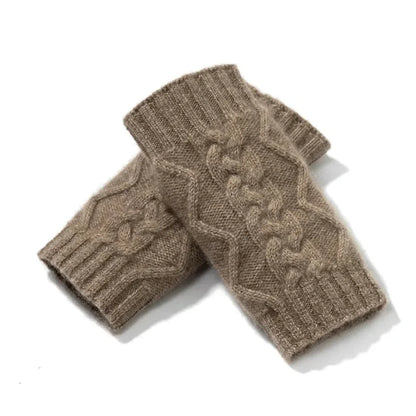 Blake Cashmere Fingerless Gloves