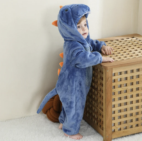JungleBuddies Baby Onesies Adorable Hooded Animal Outfits Soft Breathable Comfort For Toddlers