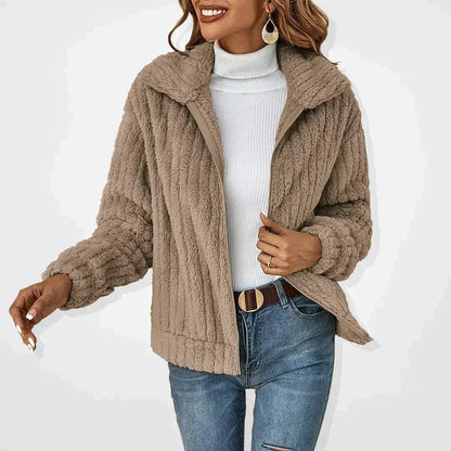 Ilana Plush Vest For Women Soft Cozy Warmth Stylish Everyday Layering For Work And Weekend