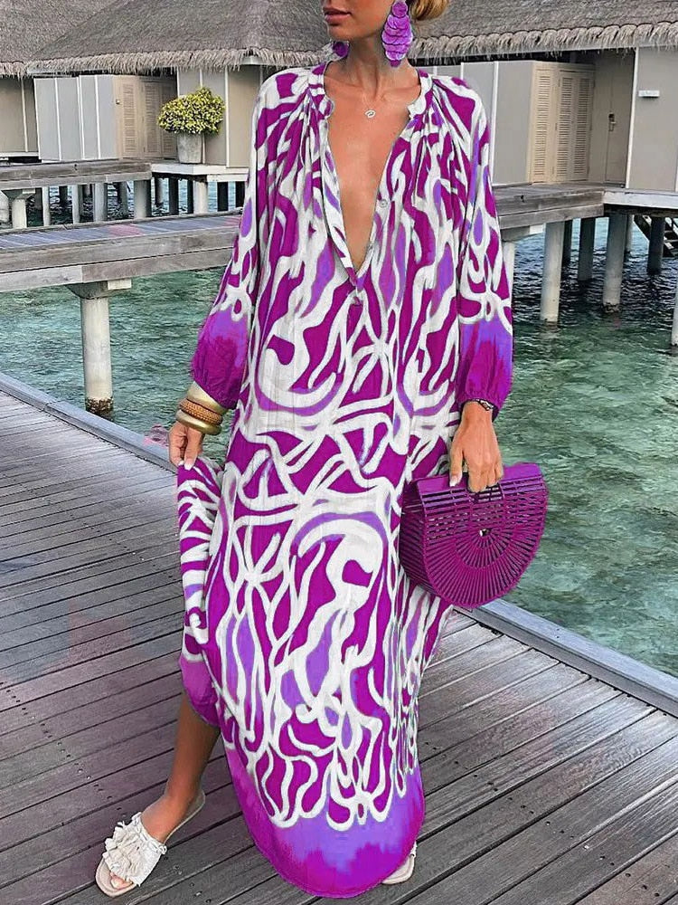 Boho Breeze Maxi Dress
