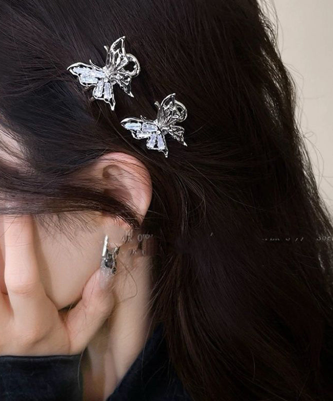 Épingle à cheveux en alliage de soie et cristal de zircon avec nœud - TrendAura