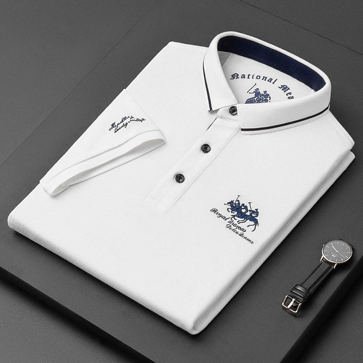 Jaxon Classic Polo Shirt TrendAura Breathable Cotton Polo For All Seasons Relaxed Fit