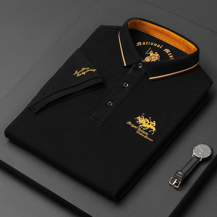 Jaxon Classic Polo Shirt TrendAura Breathable Cotton Polo For All Seasons Relaxed Fit