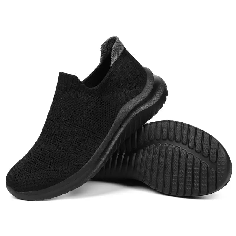 TrendAura Breathable Knit Sneakers For Men And Women Unisex Lightweight Eco Friendly Flexible Fit