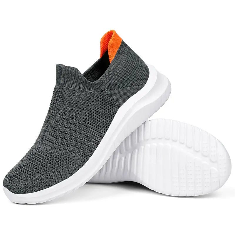 TrendAura Breathable Knit Sneakers For Men And Women Unisex Lightweight Eco Friendly Flexible Fit
