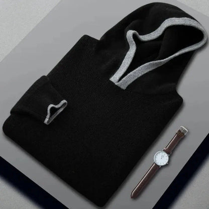 Brent Cashmere Hooded Sweater