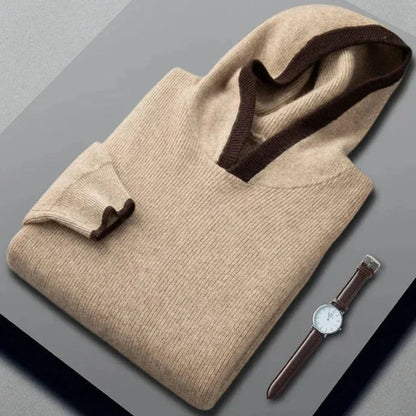 Brent Cashmere Hooded Sweater