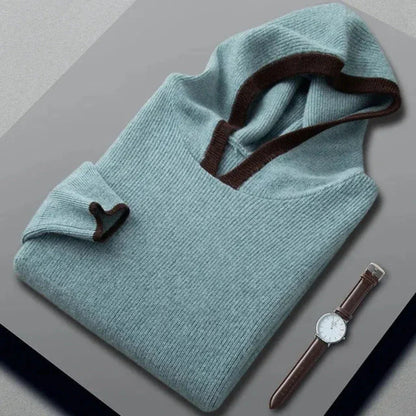 Brent Cashmere Hooded Sweater