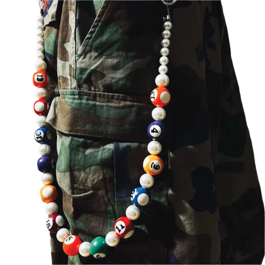 Billiard Ball Wallet Chain - TrendAura