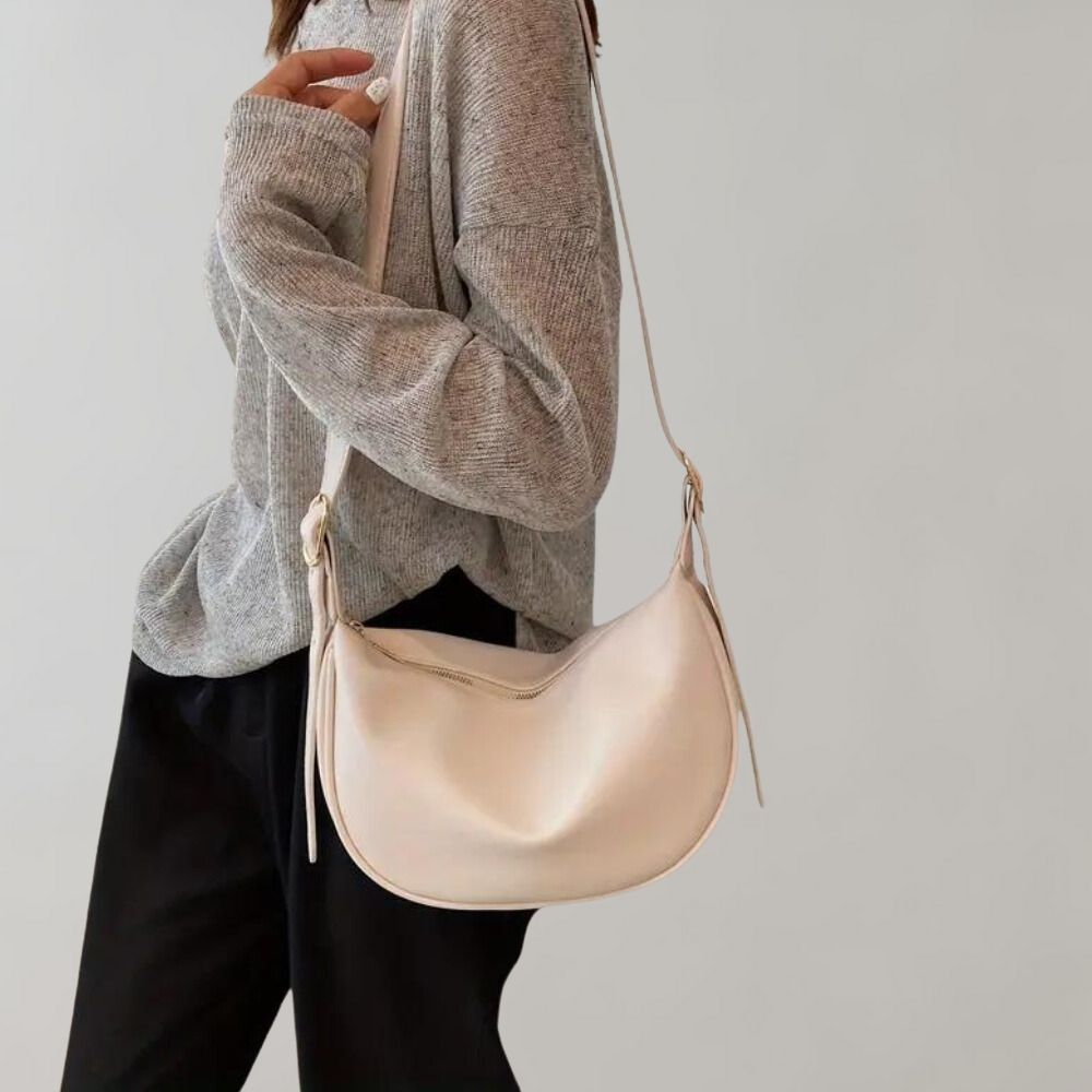 Mila Womens Shoulder Bag PU Leather Crossbody One Size For Modern Women Luxurious Durable Everyday