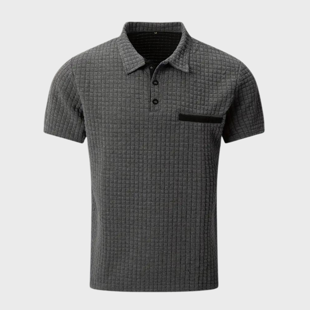 Slim fit polo for men - elegant and comfortable cut