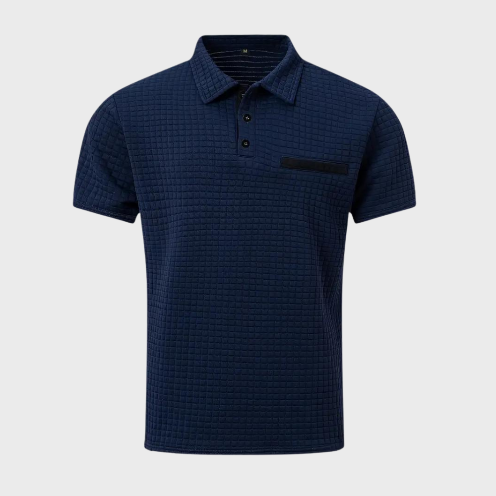 Slim fit polo for men - elegant and comfortable cut
